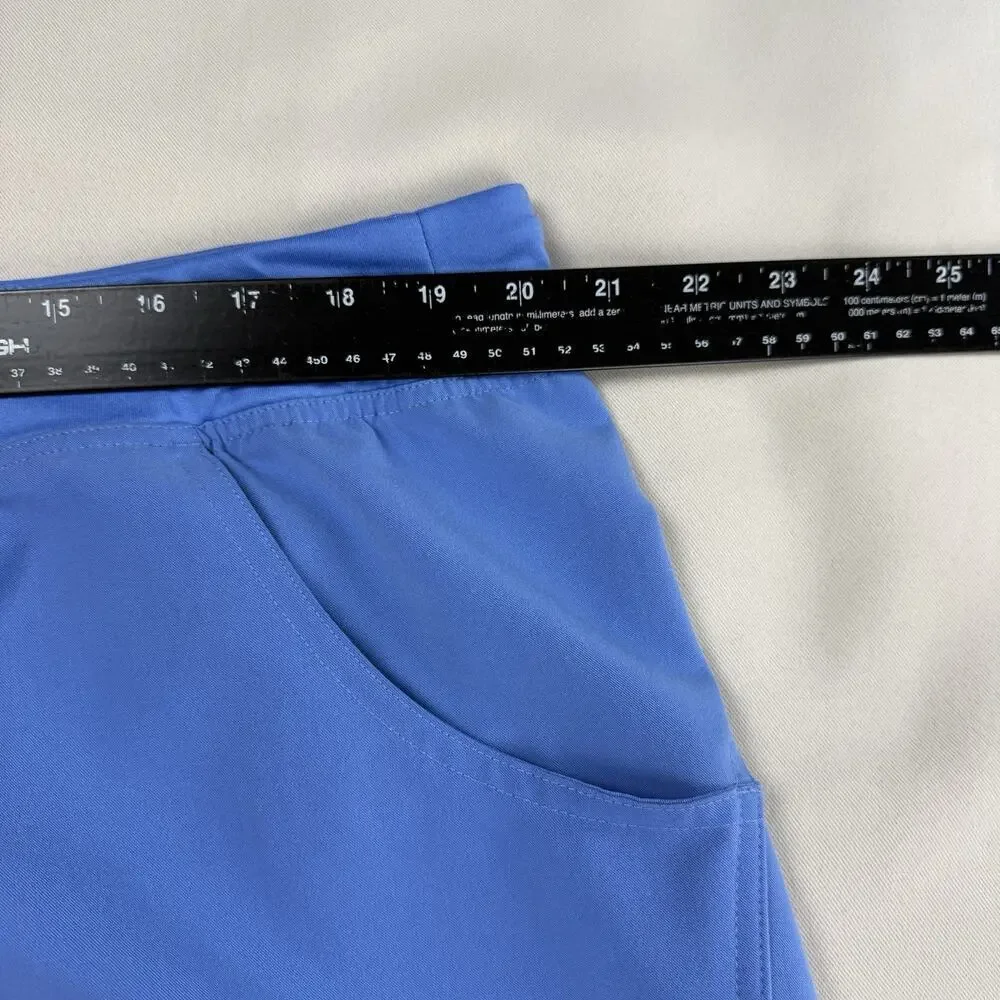 FIGS Kade Cargo Scrub Pant Womens XXL Blue Nurse Uniform Stretch T21004‎ 1356